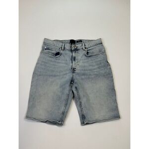 HM Mens Slim Fit Denim Shorts‎ |Light Blue Wash | 31